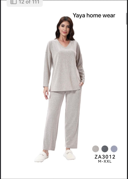 بيجامه قطعتين 3012
