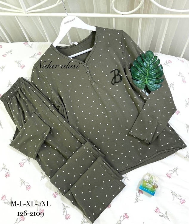 بيجامه قطعتين 2109