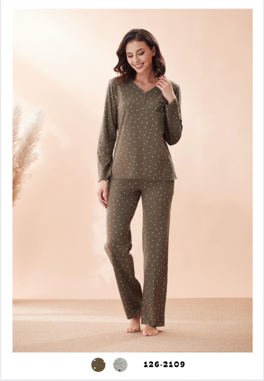 بيجامه قطعتين 2109