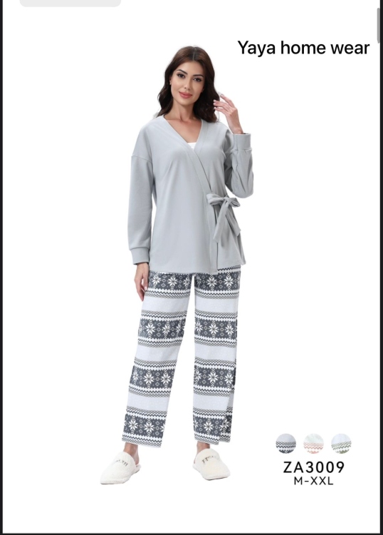 بيجامه 3 قطع 3009
