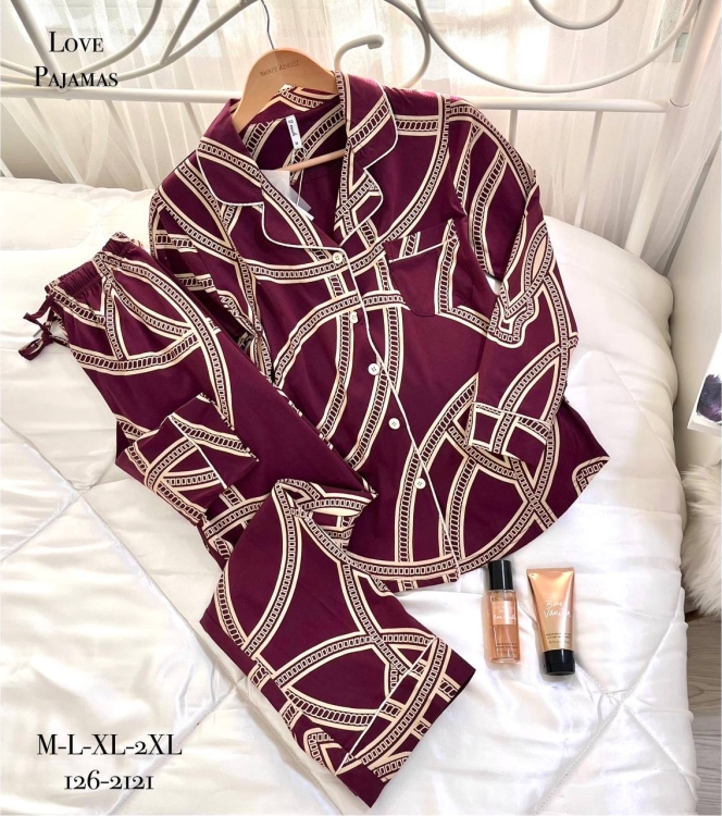 بيجامه قطعتين 2121