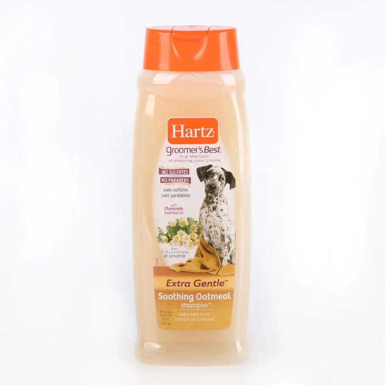 Hartz soothing oatmeal dog shampoo