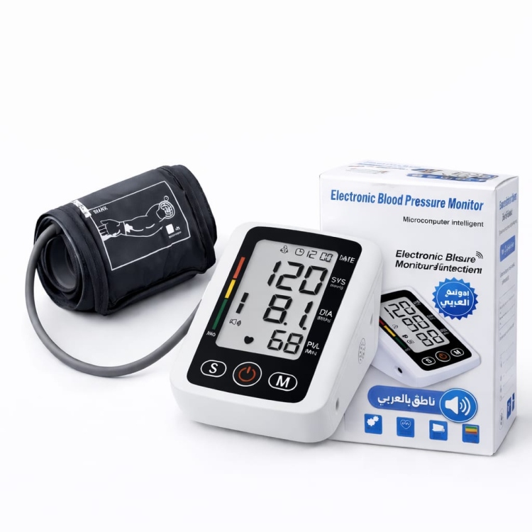 جهاز الضغط الدقيق و الناطق بالعربي بمواصفات حديثة 