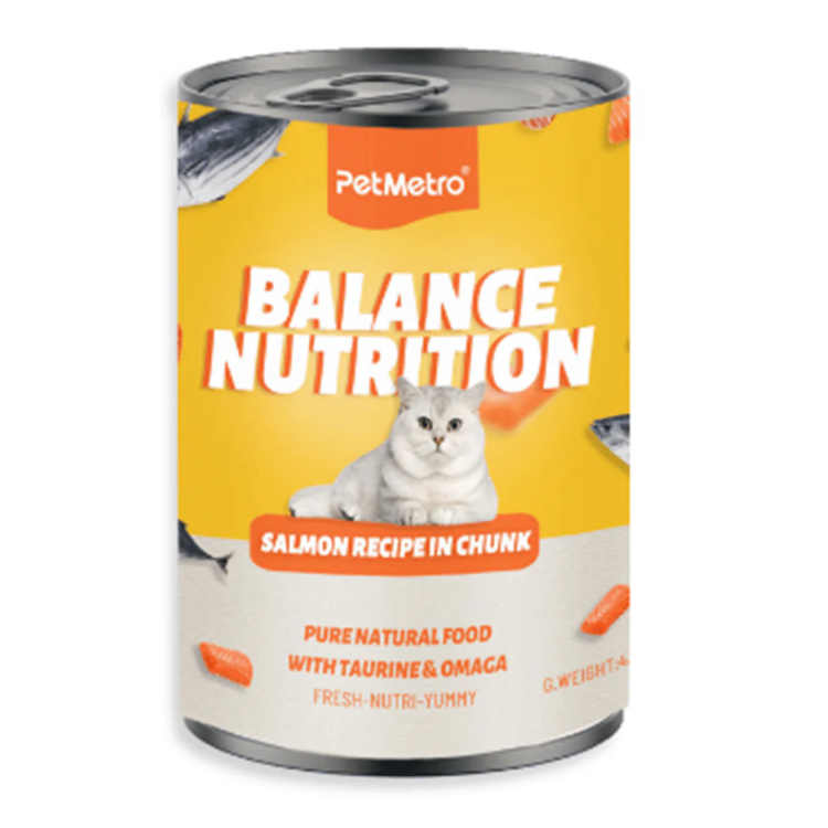 بت ميترو - معلبات قطع بنكهة السلمون 