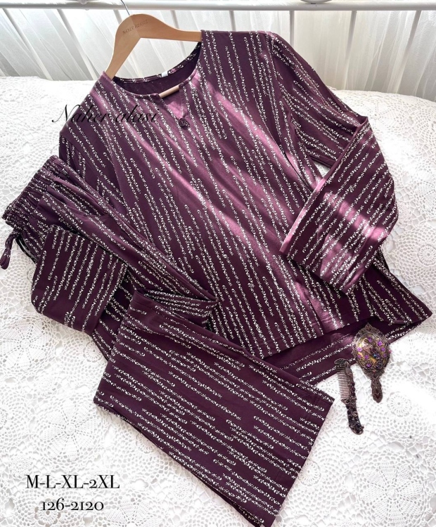 بيجامه قطعتين 2120