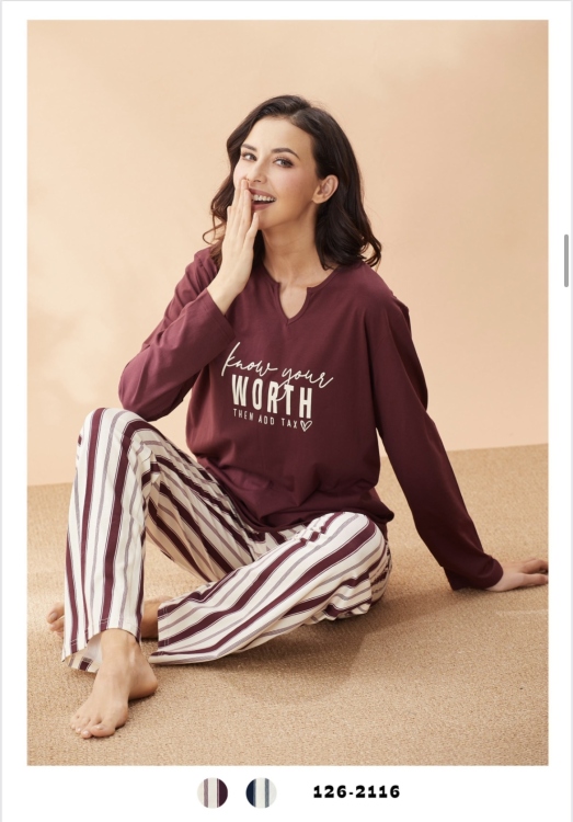 بيجامه قطعتين 2116