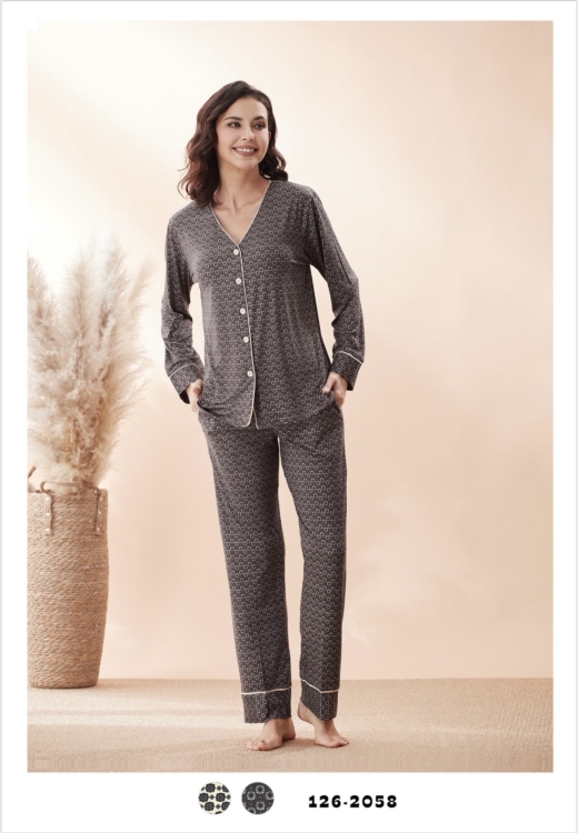 بيجامه قطعتين 2058