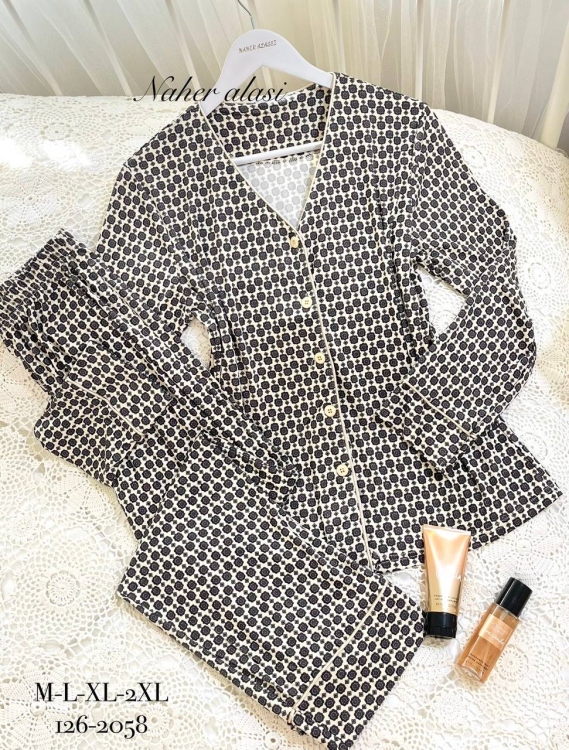 بيجامه قطعتين 2058