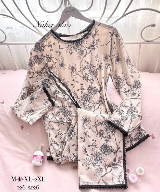 بيجامه قطعتين 2126