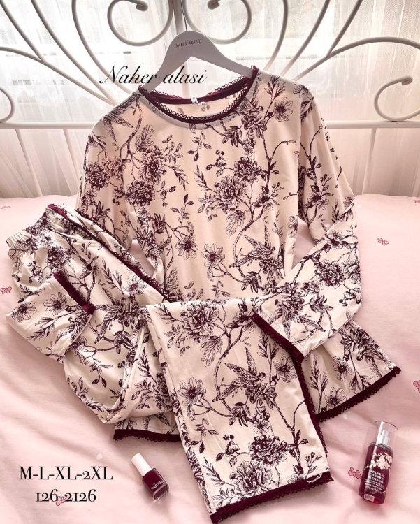 بيجامه قطعتين 2126