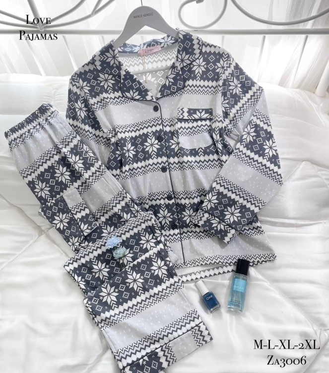 بيجامه قطعتين 3006