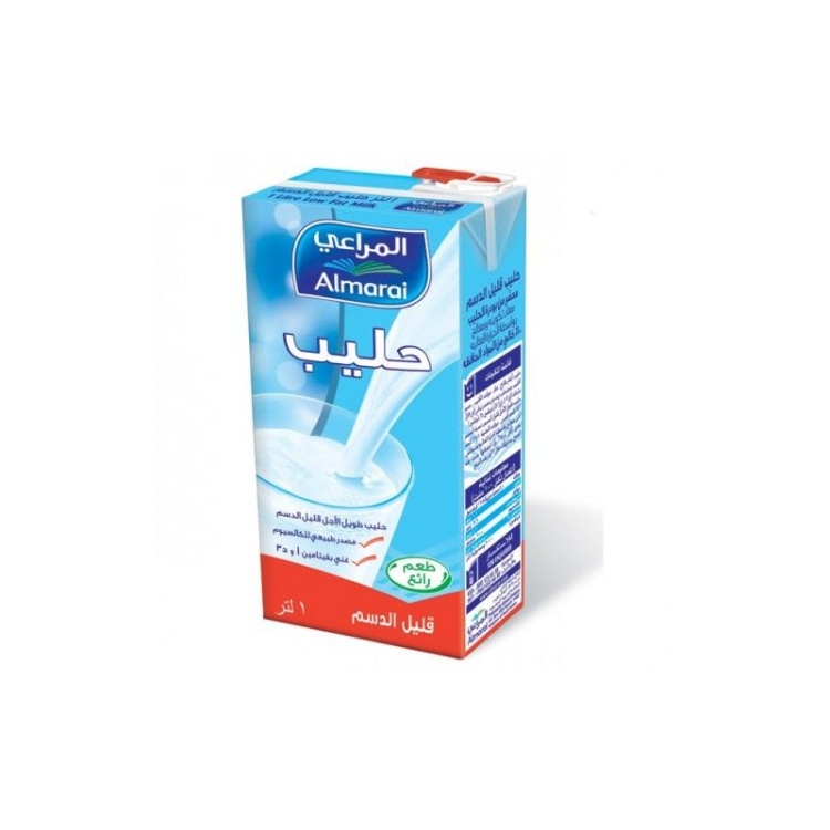 حليب المراعي قليل الدسم 1لتر