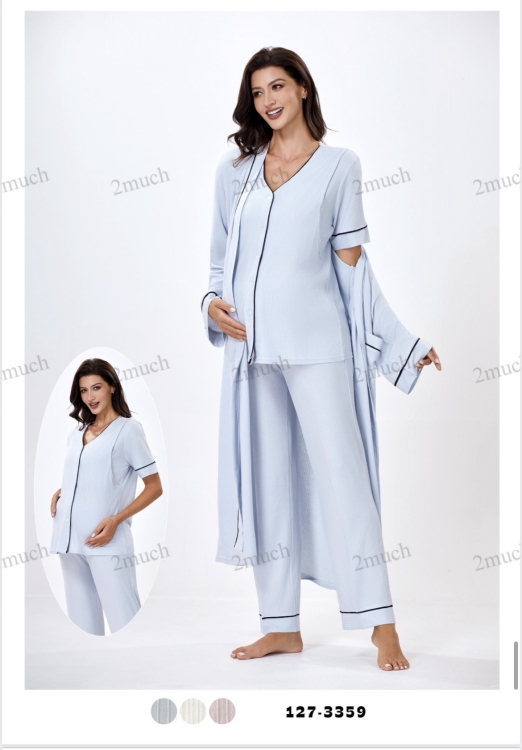 بيجامه 3 قطع حمل ونفاس 