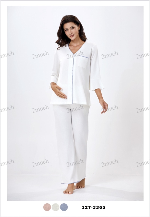 بيجامه قطعتين حمل ونفاس 