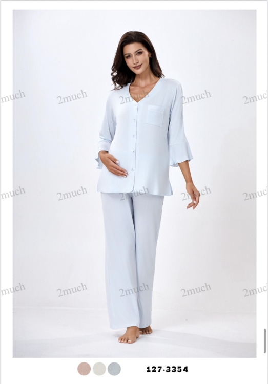 بيجامه قطعتين حمل ونفاس 