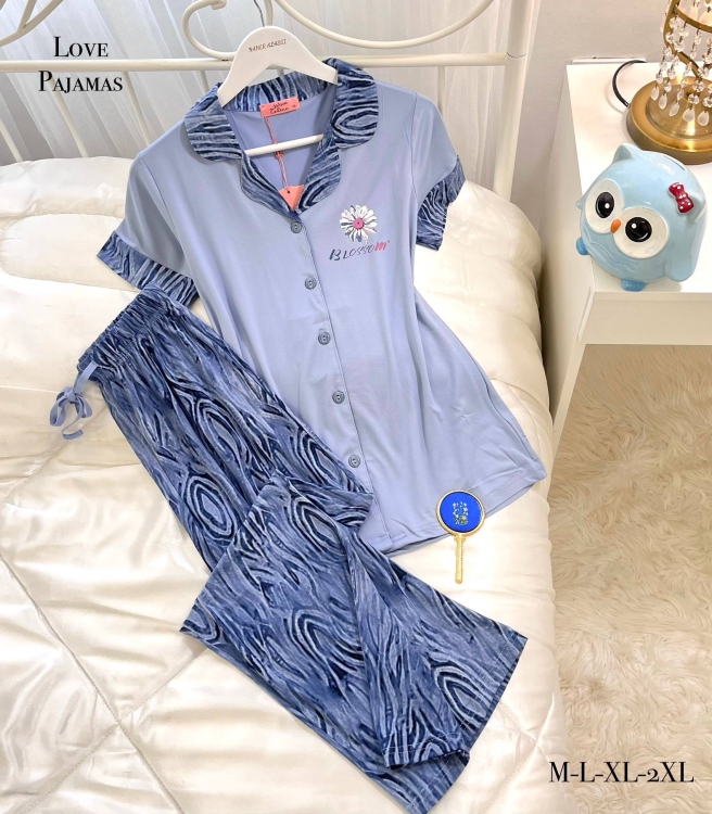 بيجامه قطعتين 095