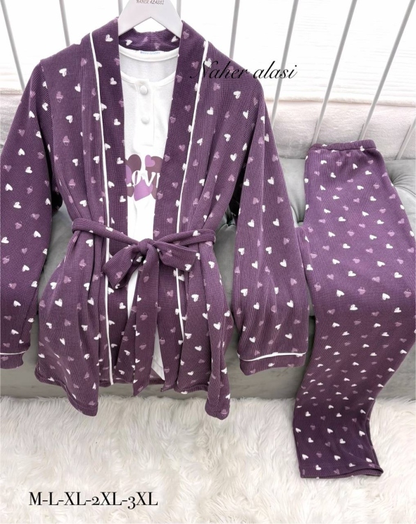 بيجامه 3 قطع 16750