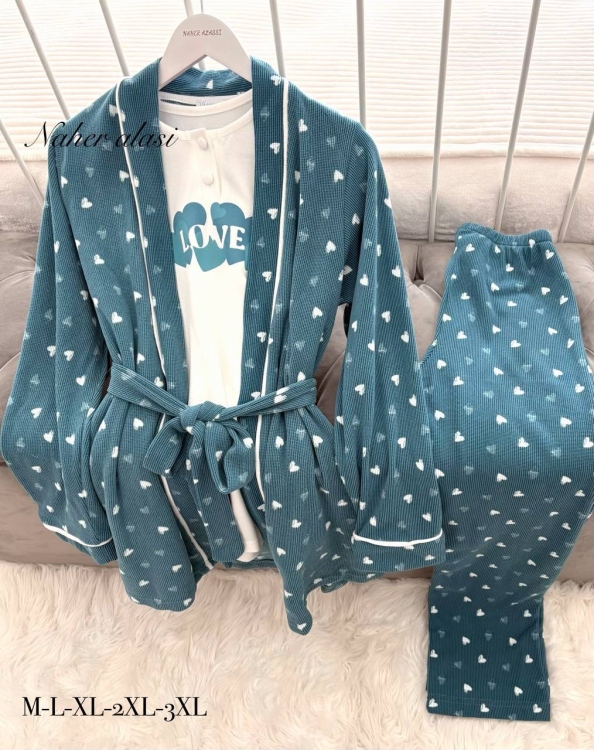 بيجامه 3 قطع 16750