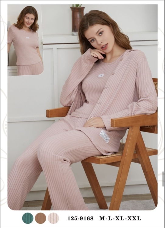 بيجامه 3 قطع 9168