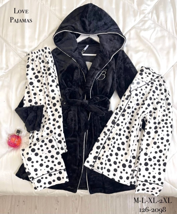 بيجامه 3 قطع 2098