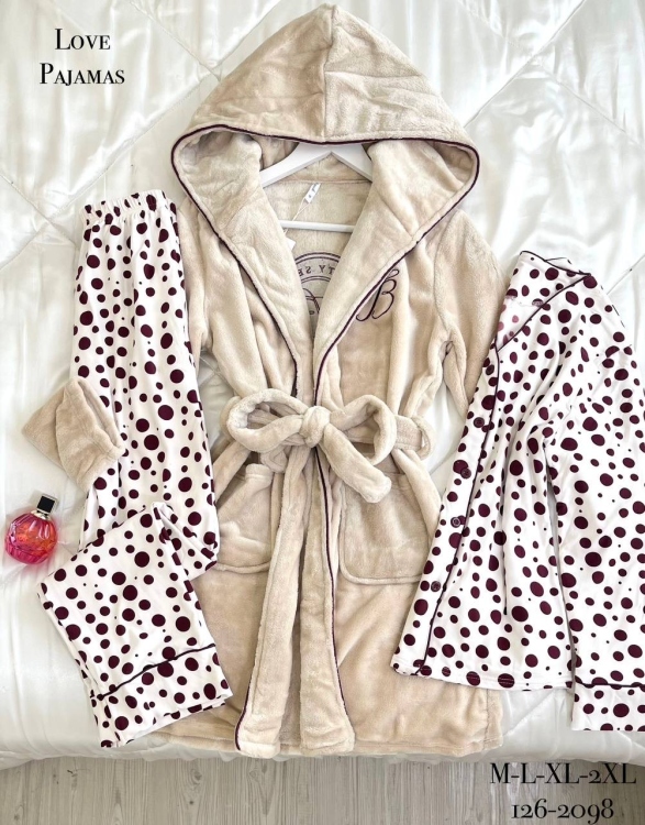 بيجامه 3 قطع 2098