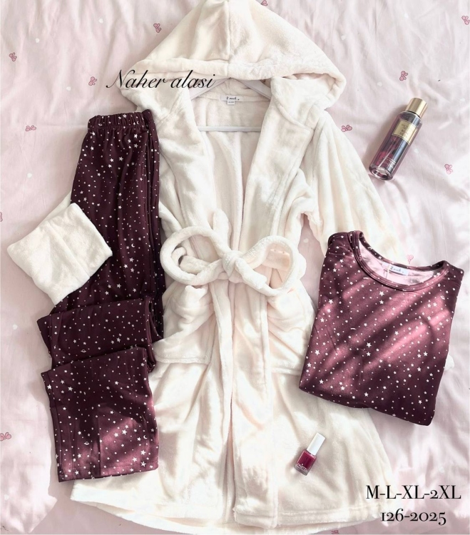 بيجامه 3 قطع 2025
