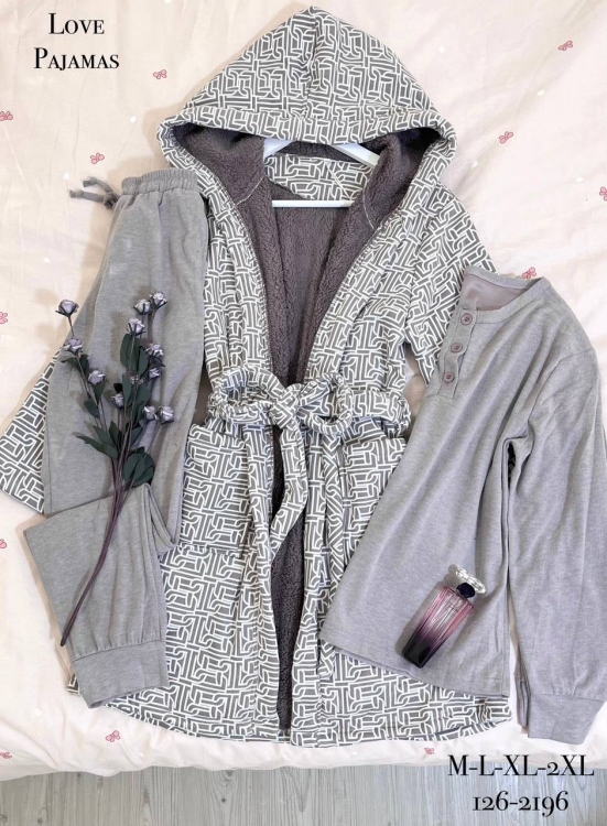 بيجامه 3 قطع 2196