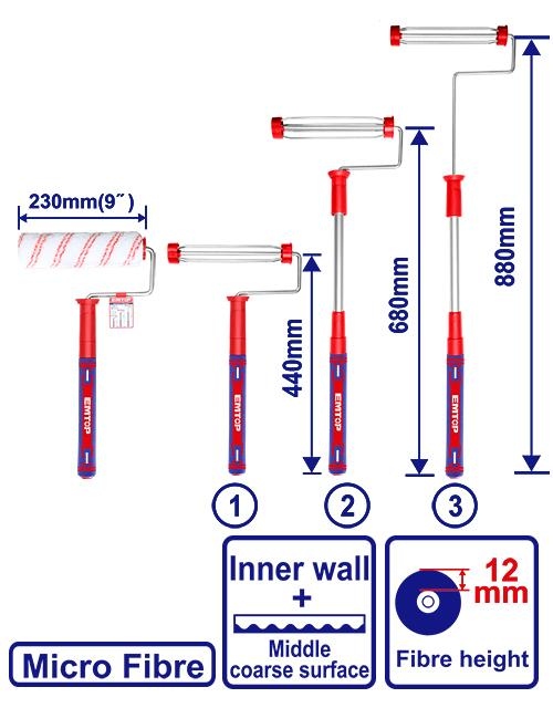 رول دهان مع عصا  ECBHT42302