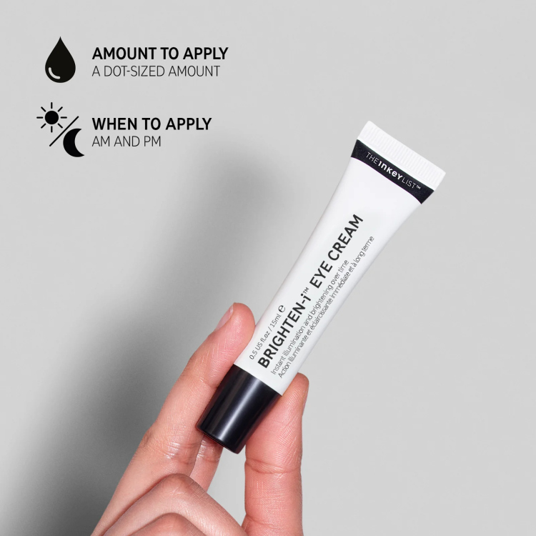 The inkey list BRIGHTEN-I EYE CREAM كريم تفتيح  تحت العين