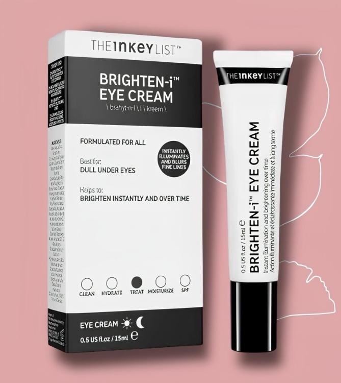 The inkey list BRIGHTEN-I EYE CREAM كريم تفتيح  تحت العين