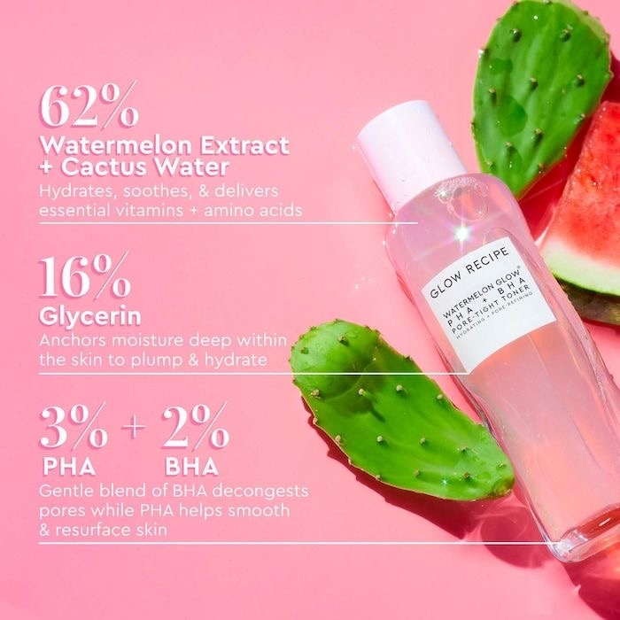 Glow Recipe Watermelon Glow PHA + BHA Pore-Tight Toner 25 ml 