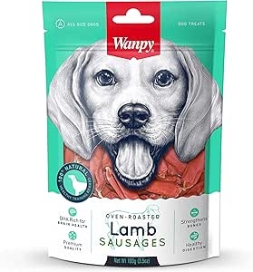 Wanpy lamb sausages 100g