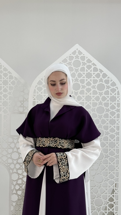 طقم السلام باللون النهدي