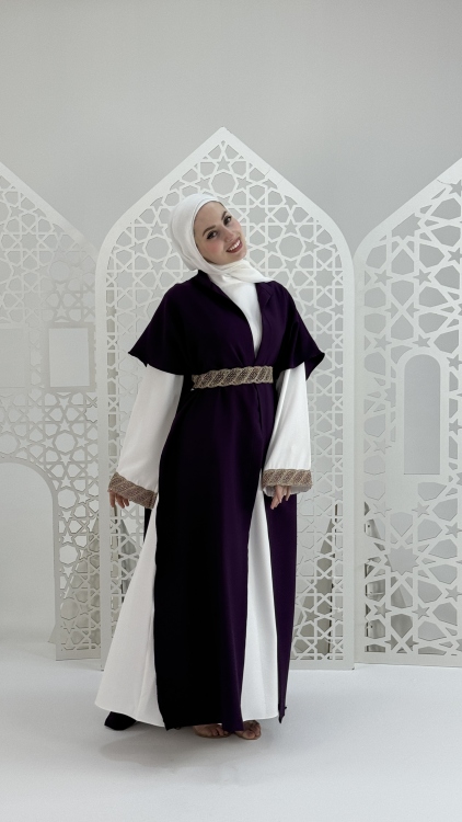 طقم السلام باللون الننقشة الورق