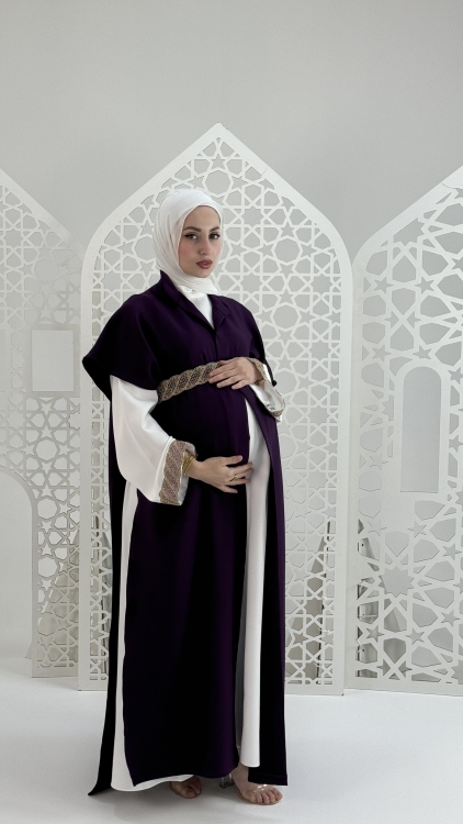 طقم السلام باللون الننقشة الورق