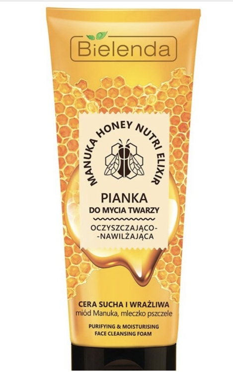 غسول العسل للبشرة من Bielenda