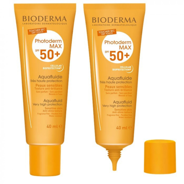 واقي شمس Bioderma Photoderm max-spf-50+ Aquafluide 