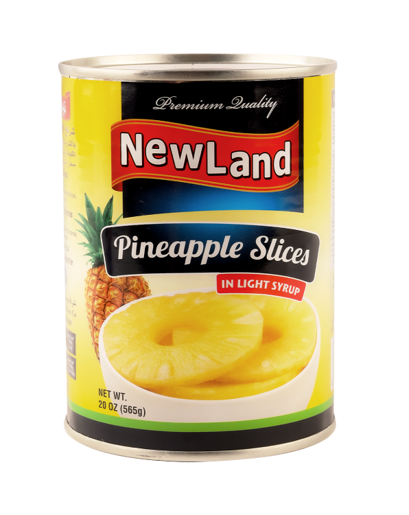 نيولاند شرائح اناناس 565غم