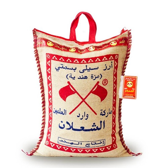 ارز شعلان  العلمين احمر 6  كغ