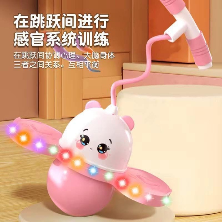 لعبة الكره النطاطة والتوازن الاصلية  باللون الزهري 