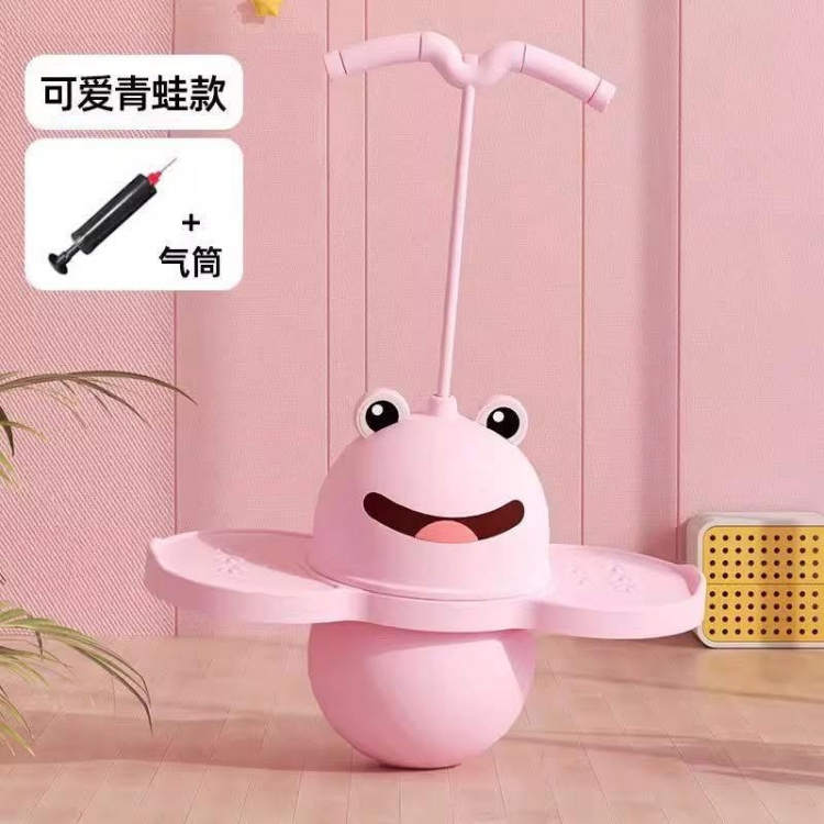 لعبة الكره النطاطة والتوازن الاصلية  باللون الزهري 