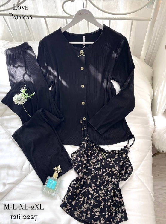 بيجامه 3 قطع 2227