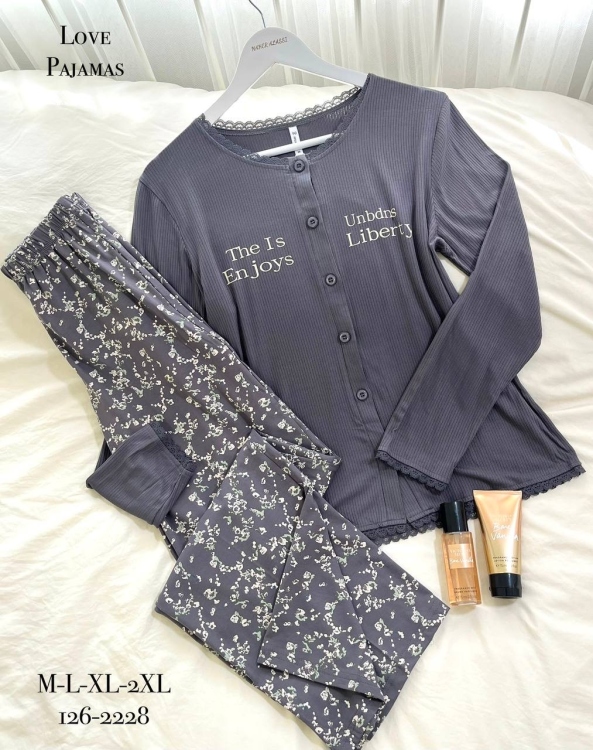 بيجامه قطعتين 2228