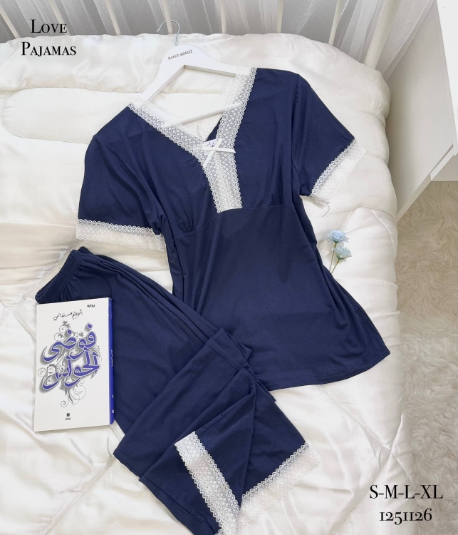 بيجامه قطن فسيكوز 1126