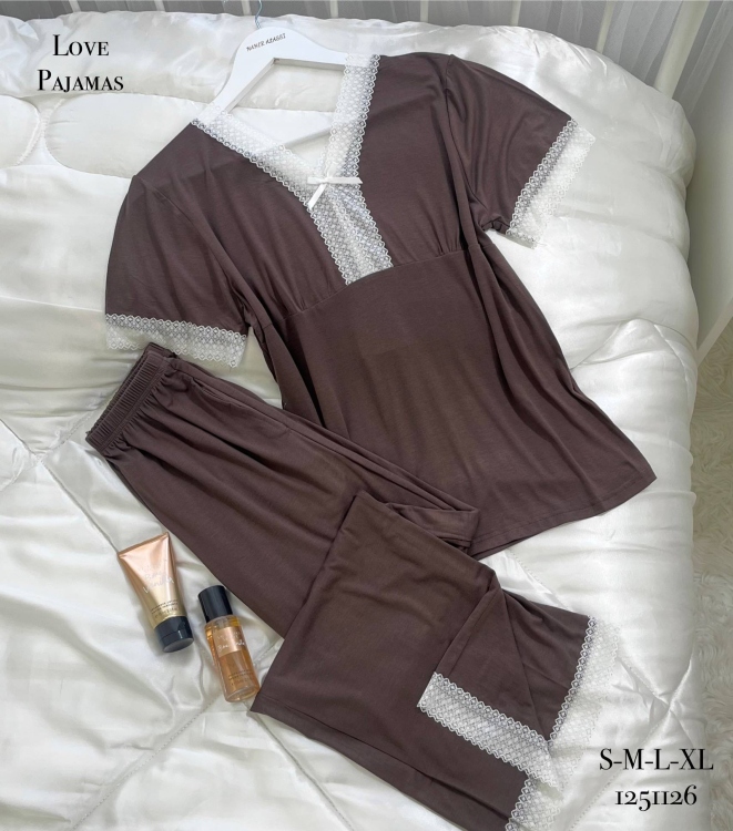 بيجامه قطن فسيكوز 1126