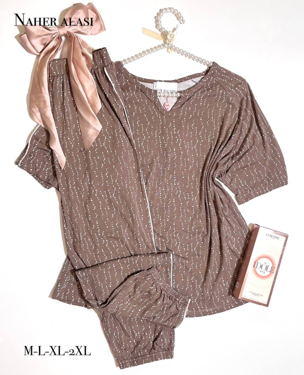 بيجامه فسيكوز قطن 23068