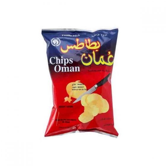 بطاطس عمان شيبس بالفلفل 50غرام