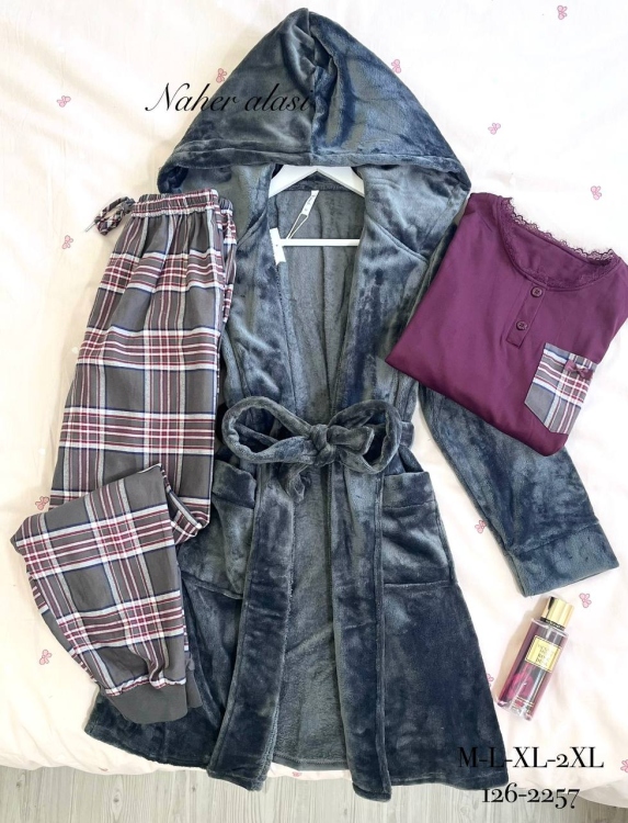 بيجامه 3 قطع 2257