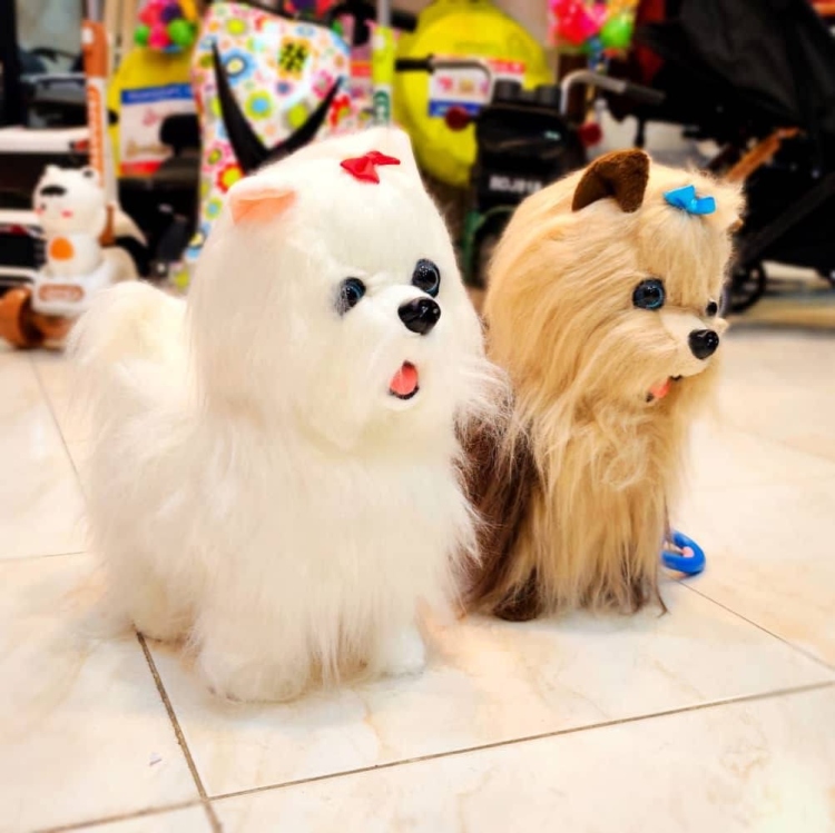 لعبة الكلب الي بعيد الكلام اخر اصدار مع تحريك اللسان والرأس  يعمل باللمس