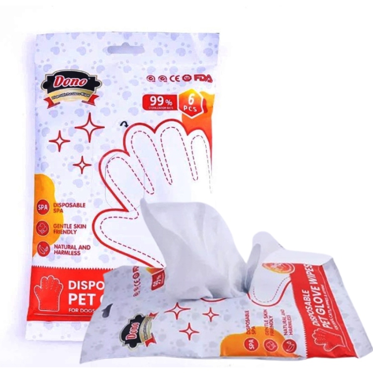 دونو - مناديل قفازات 🧤 للحيوانات الاليفة